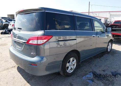 2013 Nissan Quest Sv z USA, uszkodzony, nr VIN JN8AE2KPXD9061499